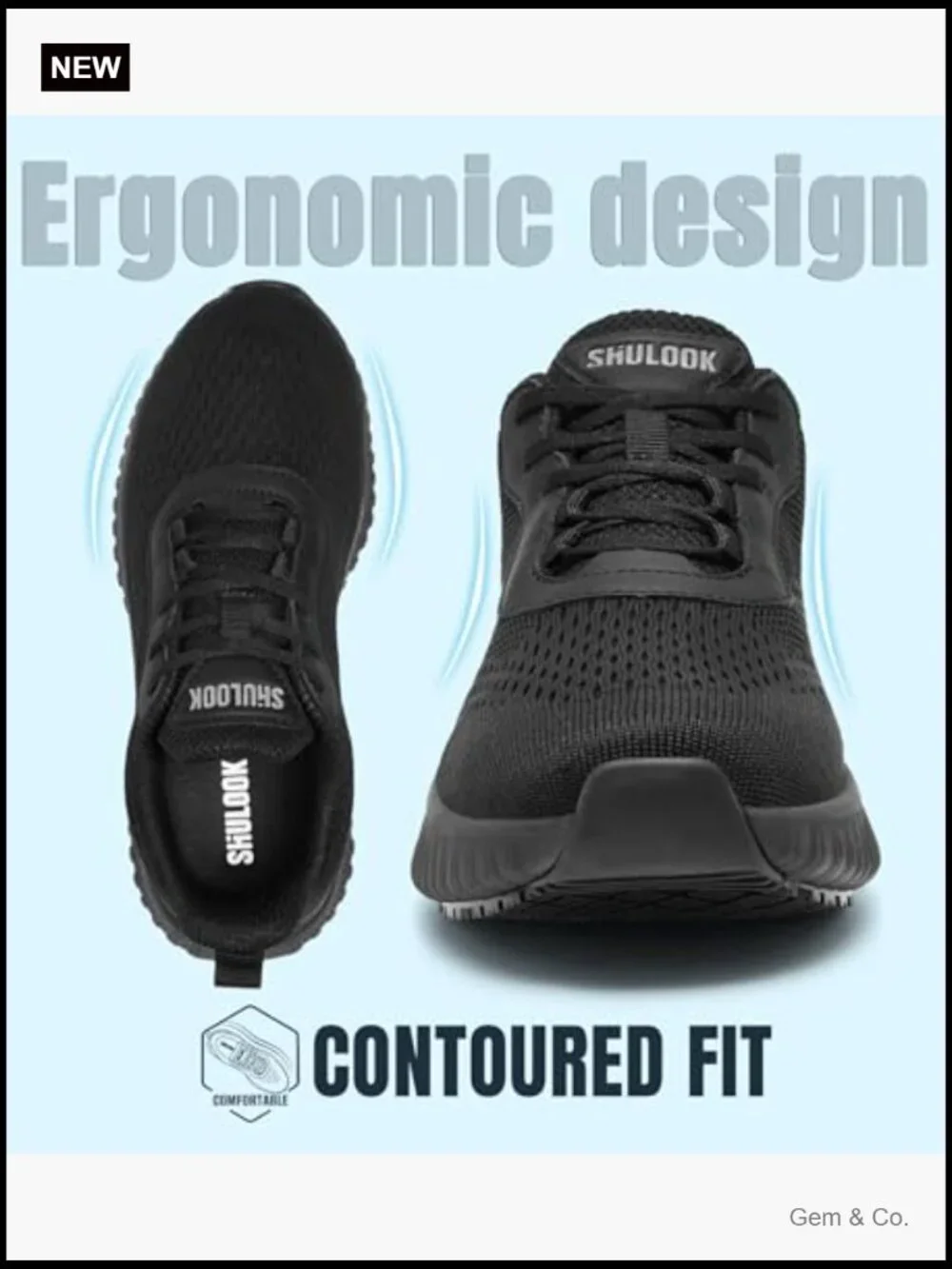 Non Slip Work Shoes Slip Resistant Kitchen Chef Nurse Shoes Mesh Breathable